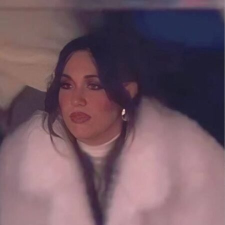 Cardinals vs Broncos Kennedy Stidham Faux Fur Coat front