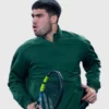 Carlos Alcaraz 2026 Australian Open Previews Jacket closure