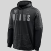 Chicago Bears Black Chip Shot Hoodie front