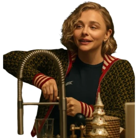 Chloe Grace Moretz Oh What Fun Jacket front