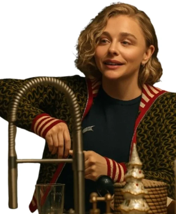 Chloe Grace Moretz Oh What Fun Jacket front