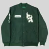 Chromakopia Tour Varsity Jacket green