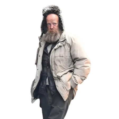 Clayface Tom Rhys Harries Grey 2026 Jacket front