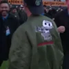 Conan O’Brien Must Go Bomber Jacket closure