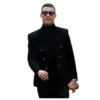 Cristiano Ronaldo 2026 Black Wool Blazer walk