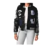 Dallas Cowboy Blue Crew Black Varsity Jacket