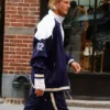 David Beckham Blue Tracksuit front
