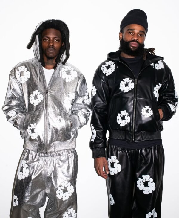 Denim Tears Leather Cotton Wreath Sweatsuit