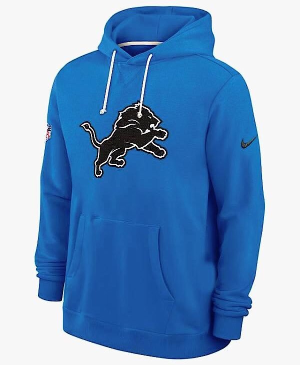 Detroit Lions Initial Home Sideline Hoodie