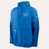 Detroit Lions Nike Sideline Anorak Hoodie Jacket