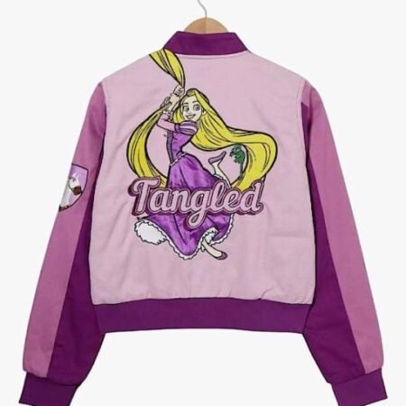 Disney Tangled Rapunzel Purple Jacket back