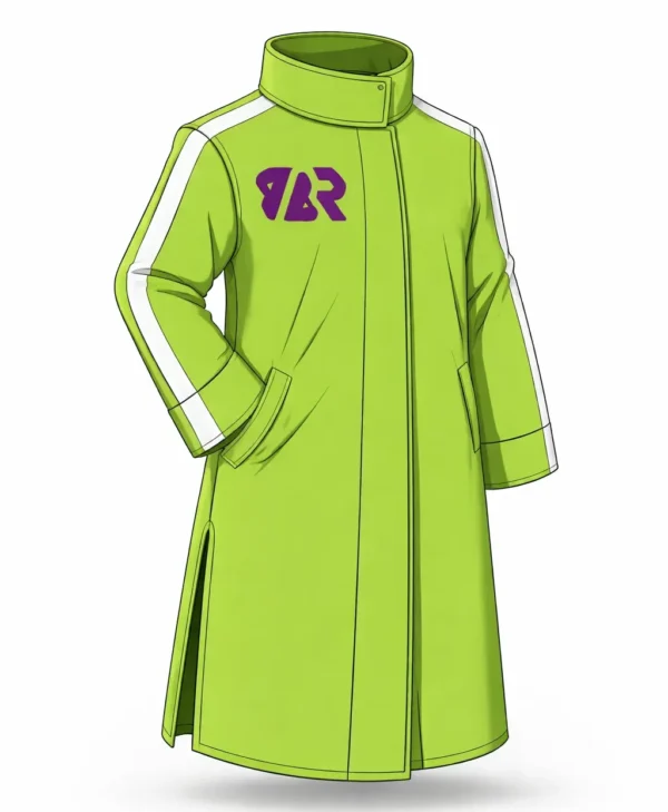 Dragon Ball Super Broly Vegeta Sab Green Coat For Sale