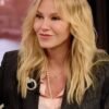 Drew Barrymore Show 2026 Kelli Giddish Metallic Stripes Blazer