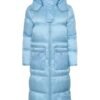 Dunne Amandaland Philippa Blue Puffer Coat front