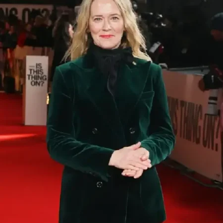 Edith Bowman Is This Thing On UK Gala Screening Blazer model