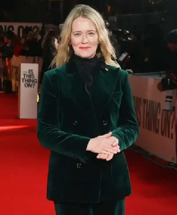 Edith Bowman Is This Thing On UK Gala Screening Blazer model