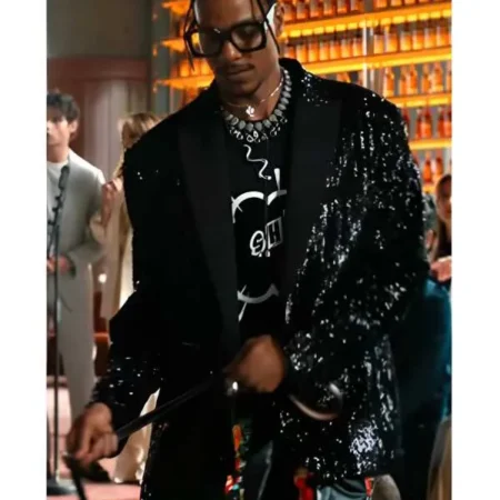 Emily In Paris S5 Meledeen Yacoubi Black Blazer