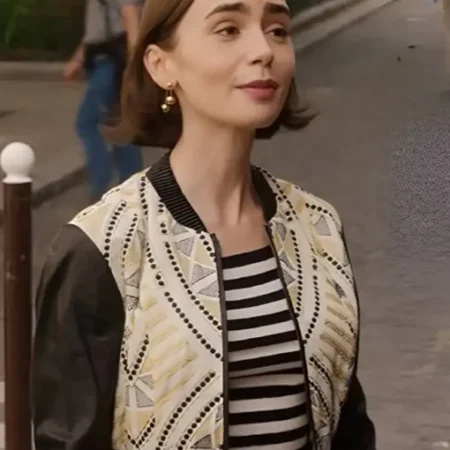 Emily in Paris S05 Emily Cooper Bomber Jacket