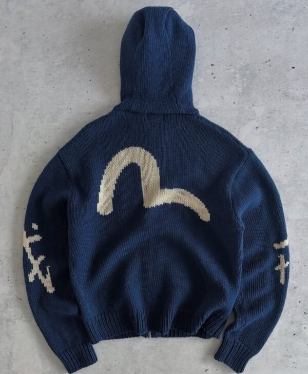 Evisu Knit 2026 Zip-Hoodie for sale