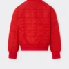 Ferrari Red Technical Bomber Jacket back