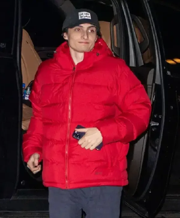 Finn Wolfhard New York City Puffer Jacket front