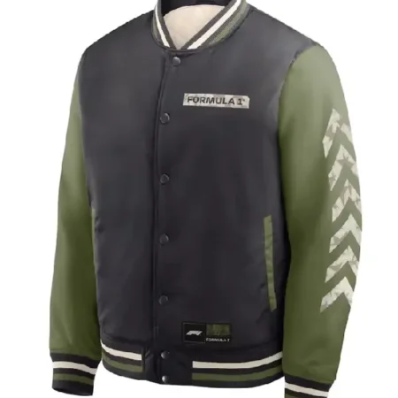 Formula 1 USA Grand Prix Camo Star Satin Jacket