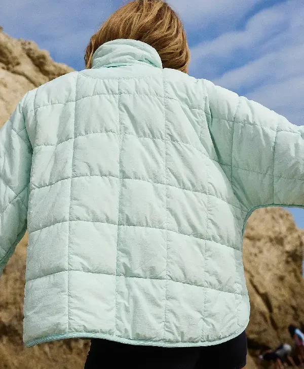 Free People Pippa Packable Puffer Jacket back