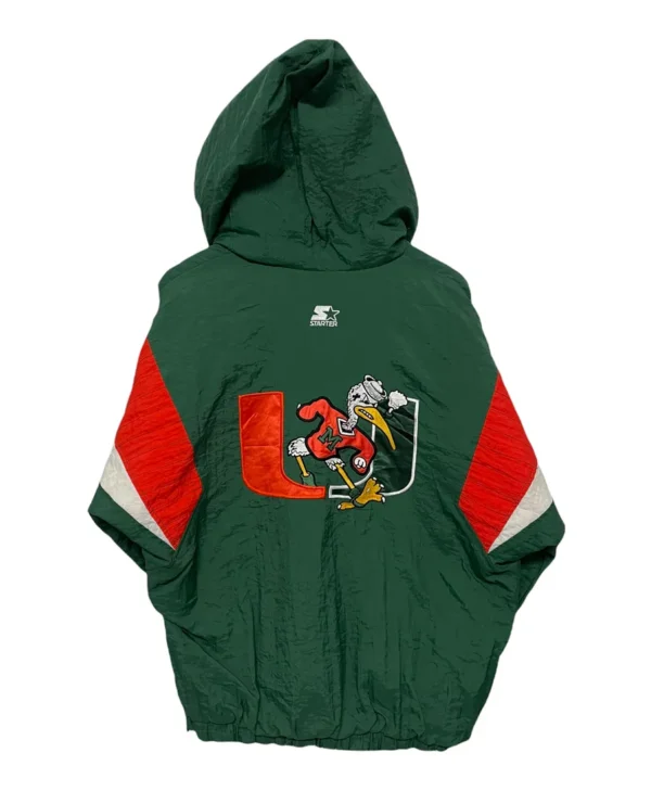 Get 1990 miami hurricanes starter jacket