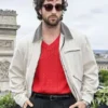 Get Aaron Taylor-Johnson 28 Years Later White Jacket