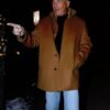 Get Aspen 2025 Kevin Costner Brown Car Coat