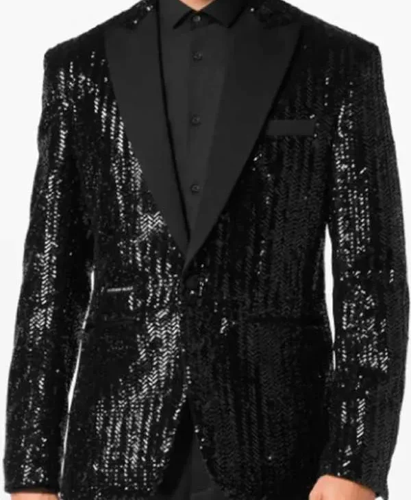 Get Emily In Paris S5 Meledeen Yacoubi Black Blazer