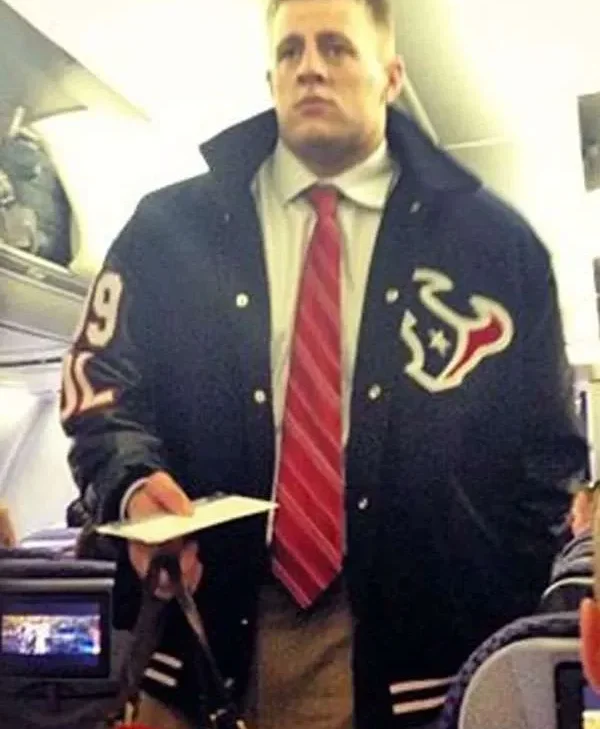 Get JJ Watt Houston Texans Varsity Jacket