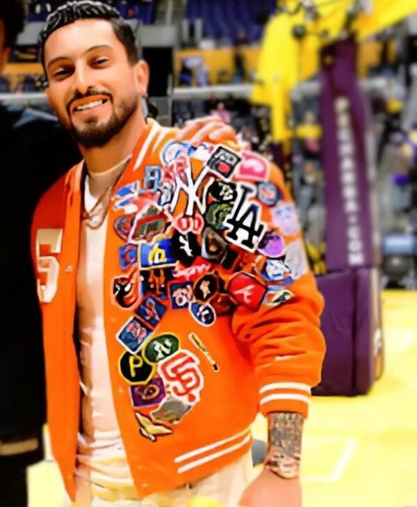Get Kings vs Lakers Game Alex Telles Varsity Jacket