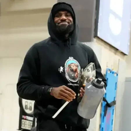 Get LeBron James Los Angeles Lakers v San Antonio Spurs Hoodie