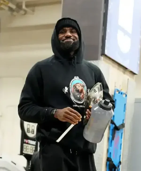 Get LeBron James Los Angeles Lakers v San Antonio Spurs Hoodie