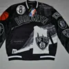 Get Men’s Pro Brooklyn Nets Black Jacket