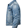 Get Mens Vintage Blue Trucker Denim Jacket