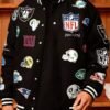 Get NFL All Teams Badges Bomber Jacket