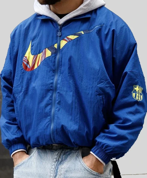 Get Nike FC Barcelona Essential Jacket