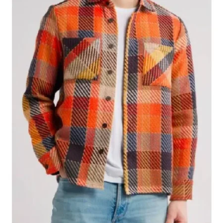 Get The Traitors US S04 Orange Plaid Shirt