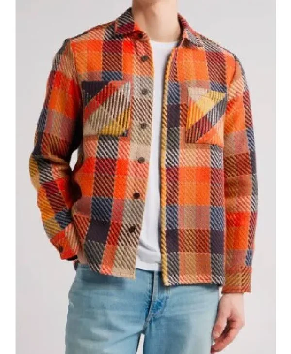 Get The Traitors US S04 Orange Plaid Shirt