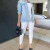 Get The Valley Persian Style S01 Mercedeh Javid Patchwork Denim Jacket