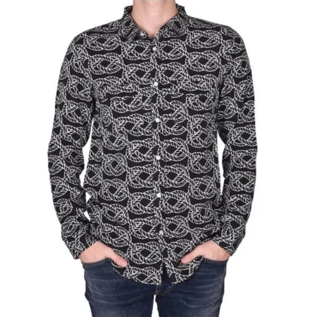 Get The Valley Persian Style S01 Reza Farahan Rope Print Shirt
