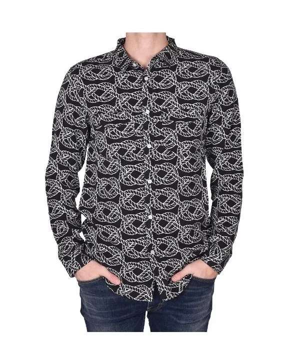 Get The Valley Persian Style S01 Reza Farahan Rope Print Shirt