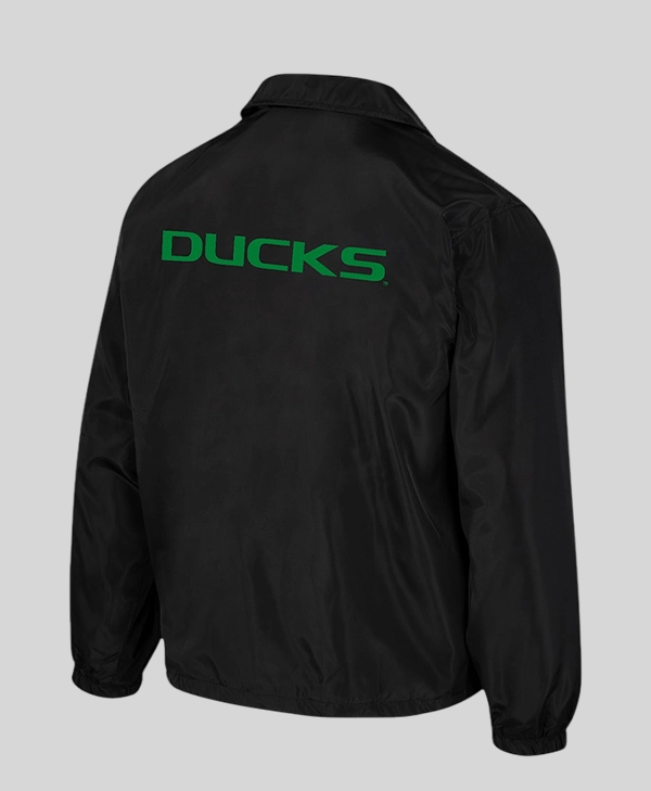 Get The Wild Collective Oregon Ducks Coaches Jacket