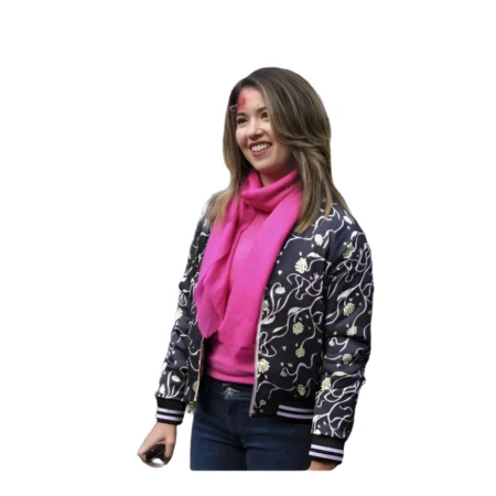 Ghosts S02 Nichole Sakura Bomber Jacket