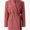 Good Morning America 2026 Ginger Zee Pink Wrap Blazer
