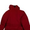 Good Morning America Ginger Zee Red Hooded Jacket back
