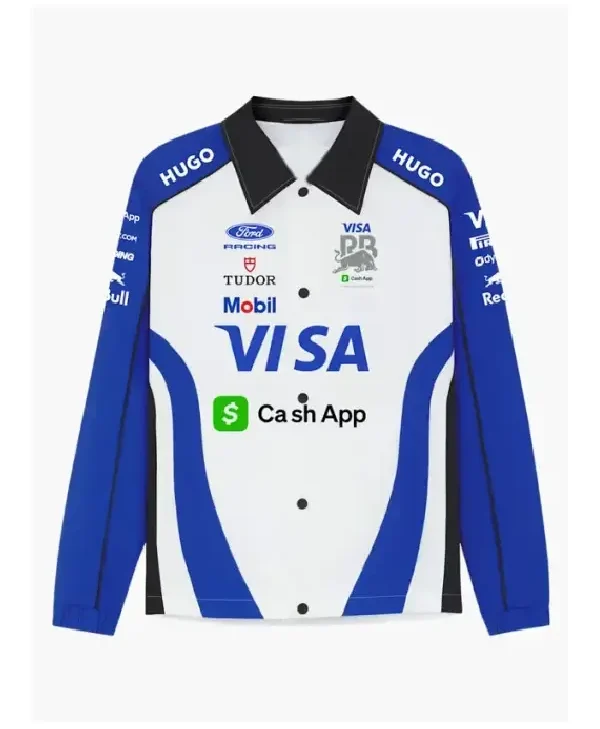 HUGO x Visa Cash App Racing Bulls Track Jacket For Sale