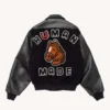 Human Made Black Varsity Jacket Shop Now